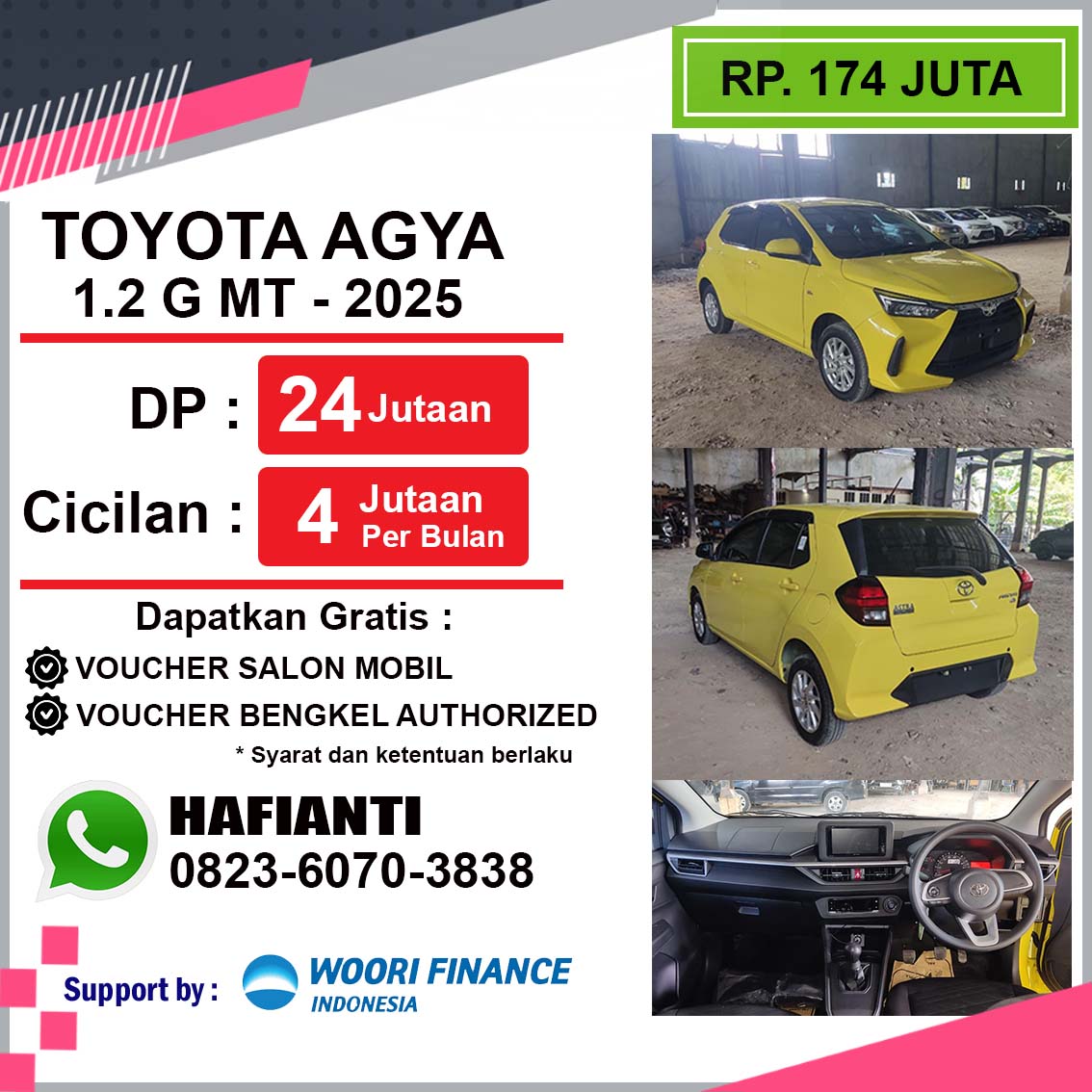 AGYA 1.2 G M/T-2025